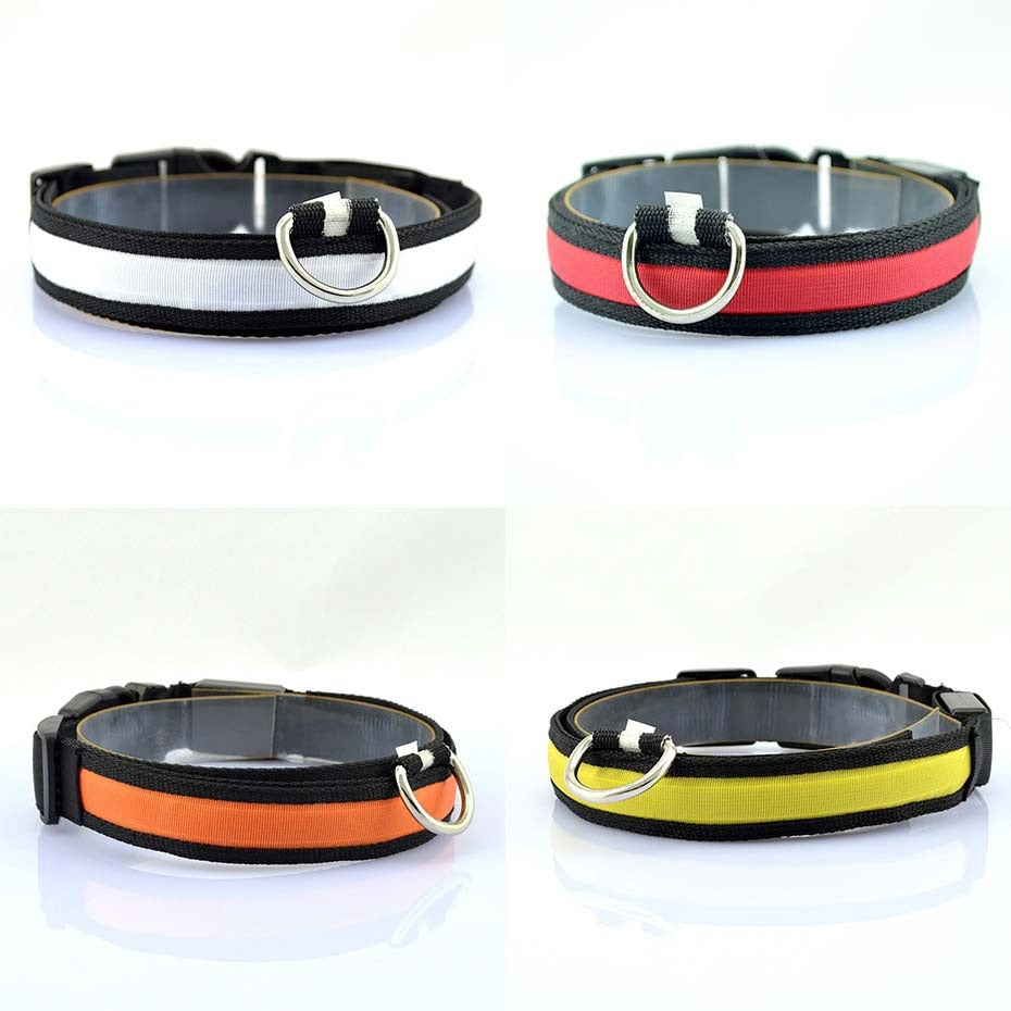 LED Luminous Dog Night Safety Collar