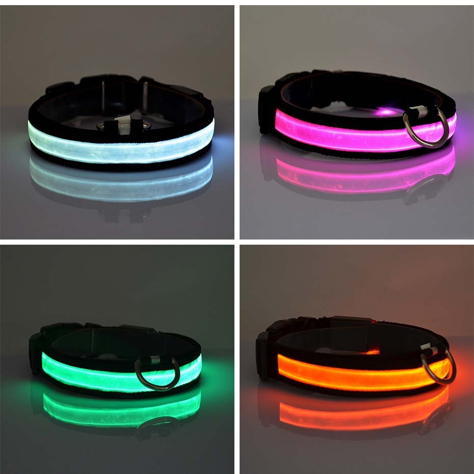 LED Luminous Dog Night Safety Collar