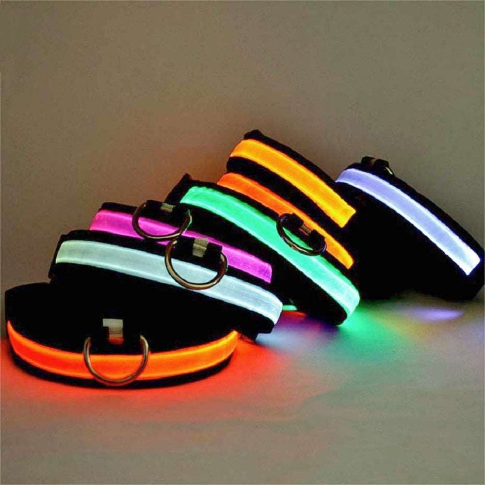 LED Luminous Dog Night Safety Collar