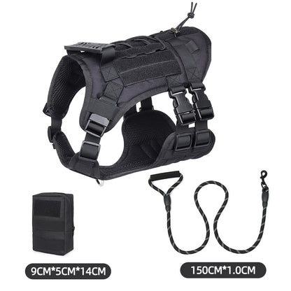 Tactical Dog Harness Bundle