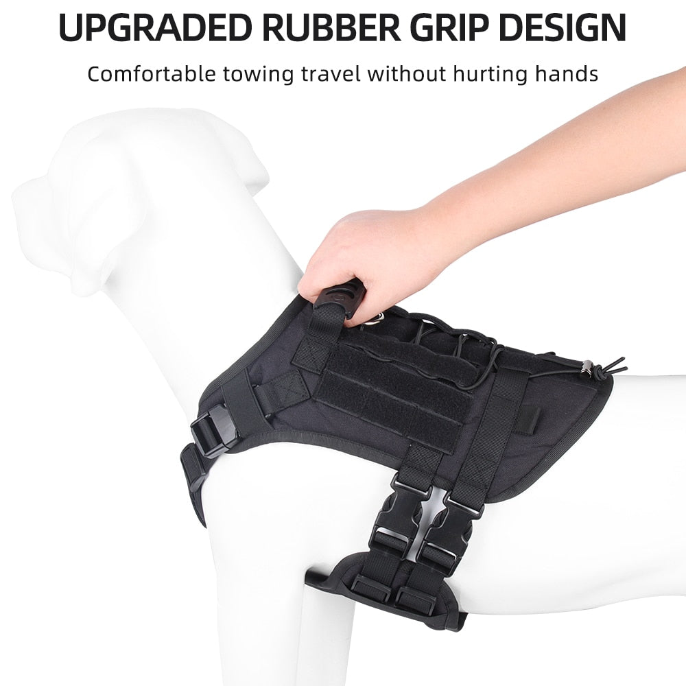 Tactical Dog Harness Bundle